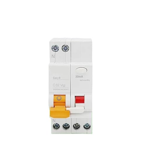 Disjoncteur miniature 16A 1P+N Type C avec protection différentielle pour tableau électrique