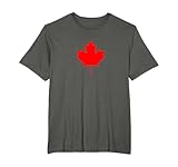 Bandera Canadá Hoja de Arce Canada Flag Hombre Mujer Camiseta
