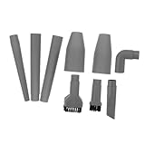 DIYEAH Vacuum Cleaner Attachment Kit Plastic Adaptable Selection Compatible with Vacuum Cleaner Brands and Models Home Accessory