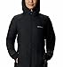 Columbia Women's Heavenly Long Hooded Jacket, Black, Large