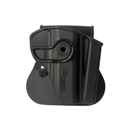 IMI Israel Polymer Holster with Integrated Mag Pouch for Sig Sauer P232, KEL-TEC P-3AT .380, Ruger LCP. Black