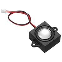 QUARKZMAN 1 Stück Lautsprecher 3 Watt 4 Ohm Mini-Lautsprecher Mikro-Lautsprecher mit JST-PH2.0-Schnittstelle für kleine elektronische Projekte Werbemaschinen LCD-Fernseher Monitore