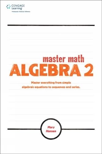 Master Math: Algebra 2      1st Edition