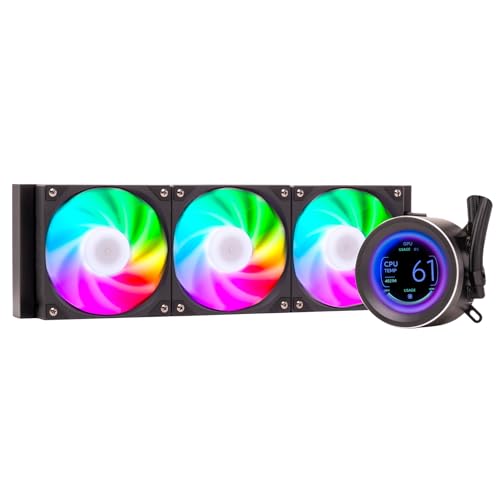 Itek Dissipatore a liquido ARCTIC SPHERE LCD 360-360mm- Skt Universale- PWM fan- LCD 2.8" con software