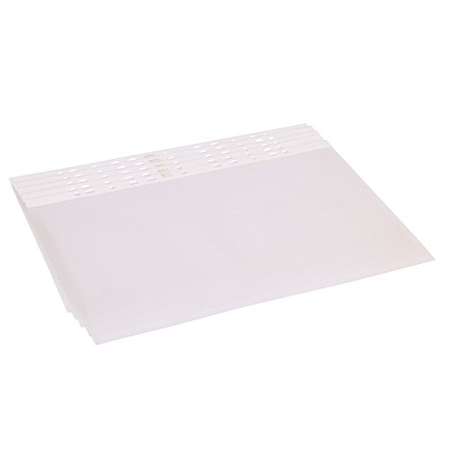 Image of AmazingHind FS size Transparent Protector Leaf For Certificates, Documents And Other Important Papers.Compatible With All Kinds Of Filling System, Protects From Dust And Scratch (Size: FS, Pack Of 100)