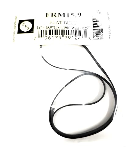 FRM15.9 Flat Rubber Replacement Drive Belt for Tape Player I.C. 15.9