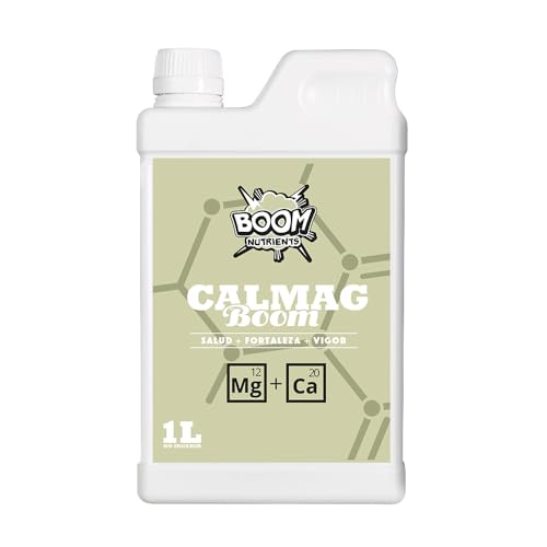 Boom Nutrients | Suplemento nutricional - Nitrógeno, Magnesio y Calcio para plantas| Calmag Boom (1 L)