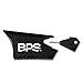 BPS Fiberglass Reinforced Surfboard Fins (3) + FCS Screw Hardware and Wax Comb! Glass Flex Thruster Surf Fin Set (FCS G5 M5 Style) Black - Tri Fin Thruster Set Surfboard fins (Link White)