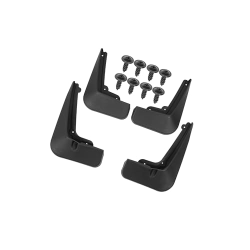 Image of Motoforti Mud Flaps for Chevrolet Equinox 2018 2019 2020 2021 2022 Splash Guard Fender Front and Rear Mudguards Shield Full Protection Mudflaps Black 4Pcs Long-Lasting
