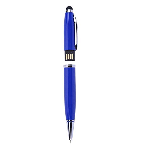 Preisvergleich Produktbild 3 in 1 Kugelschreiber als USB Flash Drive Stick - Blau