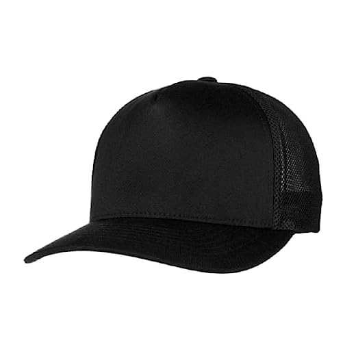 Boné preto liso Trucker tela redinha Aba curva