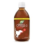 Nature’s Way NutraSea Omega-3 Canine Supplement for Dogs – Helps Support Dogs’ Skin, Coat, Muscles, Joints, Heart & Brain – 1170 mg of EPA + DHA – Smoky Meat Flavour, 500 mL