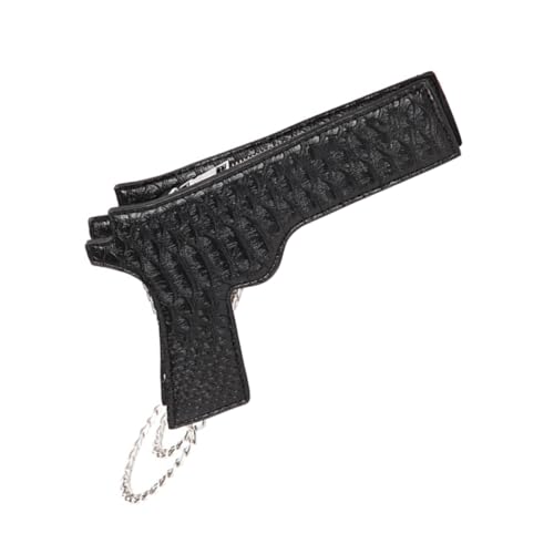 FRCOLOR Stylish PU Chain Crossbody Bag for Women Versatile Lightweight Shoulder Purse Chic Design for Casual Outings and Everyday Use