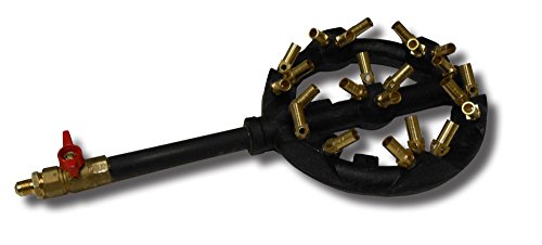 King Kooker CF23 High Pressure Burner with Brass Jets & Valve, OS, Multi