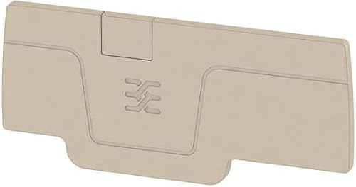 Weidmüller Abschlussplatte beige AEP 3C 2.5