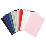 12 Pcs Aida Cloth 12 Color 14 Count Cross Stitch Fabric DIY Cross Stitch for Embroidery DIY Handmade Art Craft, 11.8 x 17.7 inch