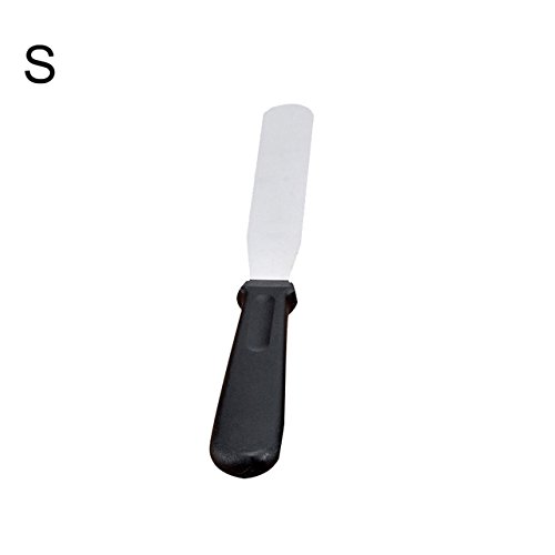 Wulekue Stainless Steel Pastry Spatulas Butter Cake Cream Knife Fondant