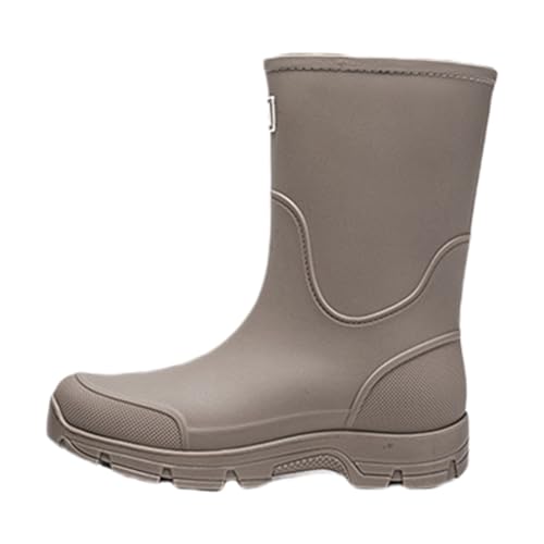 Bottes de pluie homme imperméables noir chaussures jardin promener chien