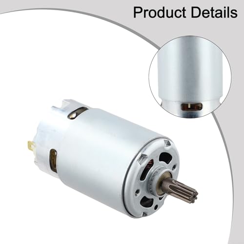 Motor de repuesto 10.8V CC 629851-8 para destornillador Makita TD090D y DT01W 6