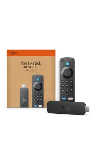 Amazon Fire TV Stick 4K Select (newest model), start streaming in 4K,...