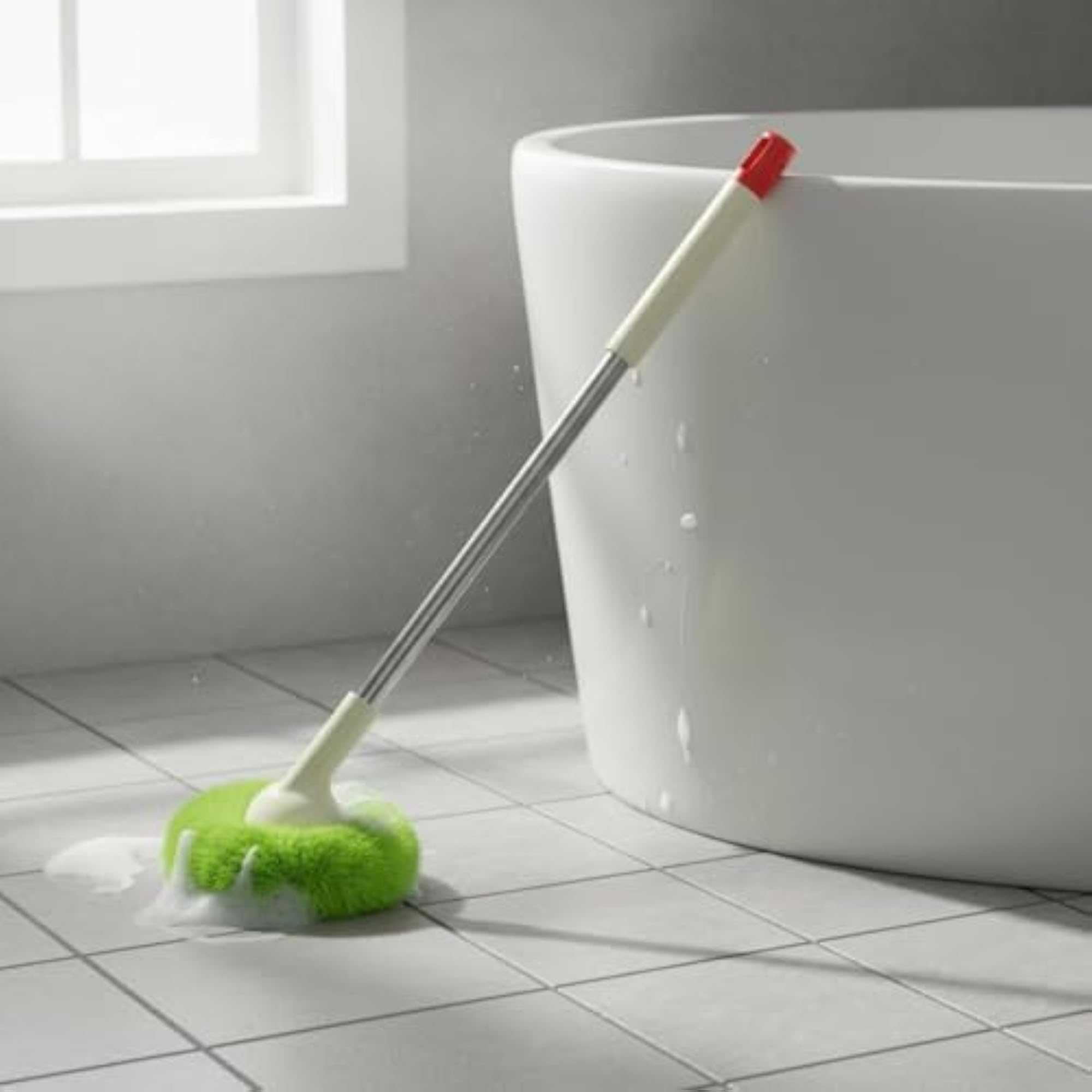 Multi Use Bathtub Scrubber for Easy Cleaning