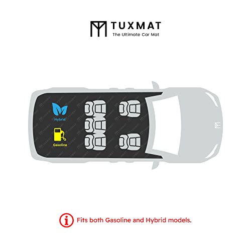 Tuxmat - For Bmw X3 2018-2023 Models - Custom Car Mats - Maximum Coverage, All Weather, Laser Measured - This Full Set Includes 1St And 2Nd Rows #TOP2