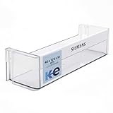 Anakel Home Repuesto Botellero Frigorífico 00664286 Compatible con Frigorífico Bosch | Bandeja Frigorifico Bosch Transparente, Plástico Resistente, 475 x 125 x 100 mm