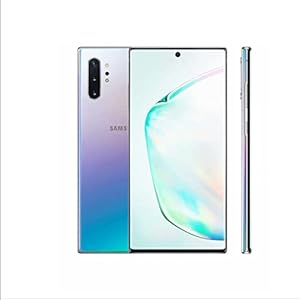 SAMSUNG Galaxy Note 10+ 5G, 256GB, Aura Brillante (Reacondicionado), Original de fábrica (Corea del Sur), Exclusivo para el Mercado Europeo (Versión Internacional)