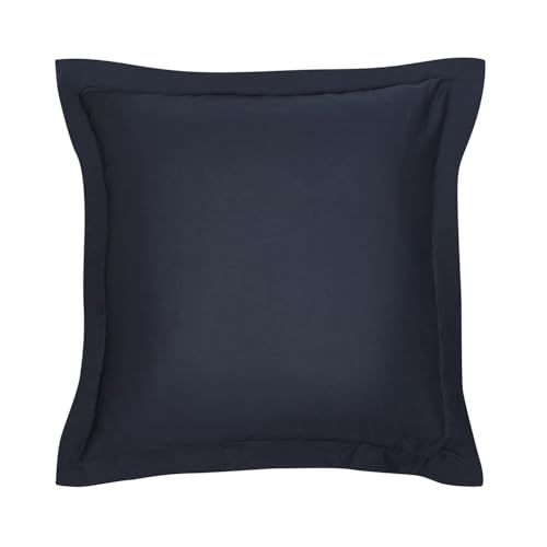 TODAY Taie d'oreiller Organic en Coton Bio - Bleu Marine - 63 X 63 Cm
