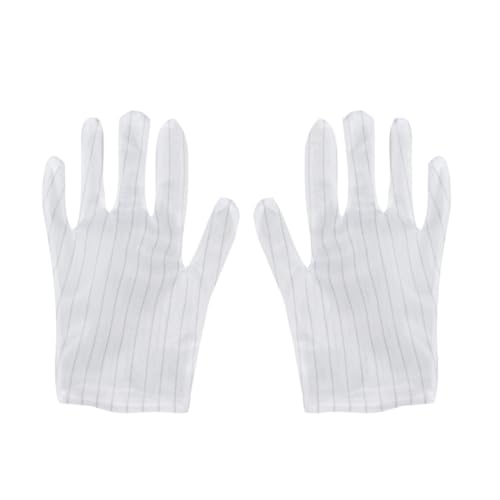 Guantes antiestáticos MAGICLULU de dacron para la reparación mecánica de hombres, 10 pares