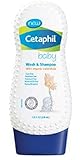 Cetaphil Baby Wash and Shampoo with Organic Calendula, 7.8 Ounce per bottle (3 Bottles)