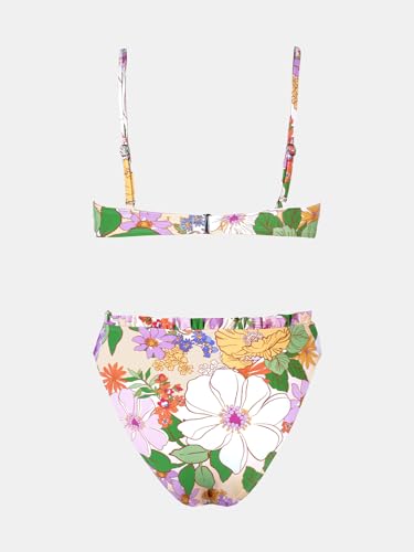 Image of CUPSHE Women Swimsuit Bikini Set High Waisted Two Piece Bathing Suit
