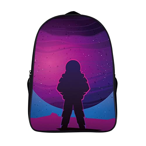 Sac à dos école astronaute pour garçon et collège 40x28x16cm