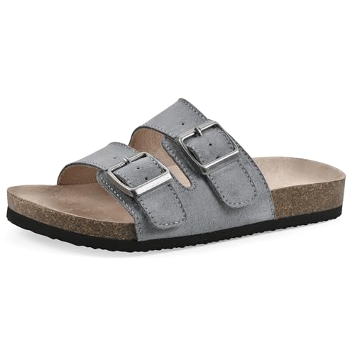 Image of WHITE MOUNTAIN Kids Girls' Helga Slide Footbed Sandal