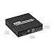 Scart Hdmi to Hdmi Video Converter Box 1080p Scaler 3.5mm Coaxial Audio Output for Game Consoles DVD