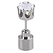 Produktbild greenwoodhomer 1 Paar LED-Ohrringe, leuchtende Krone, leuchtende Kristalle, Edelstahl, Ohrstecker für DJ, Tanz, Party, Bar