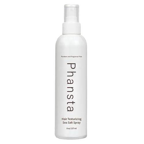 Spray para el pelo de sal marina – Spray texturizador de ondas de playa, de sal marina, potenciador de volumen natural para cabello fino | Activador de rizo ligero para estilos ondulados, niebla