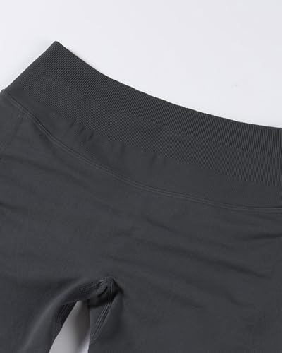Image of AUROLA Influence Workout Shorts for Women,2.5 3.5 4.5 5.5 6.5 No Roll Up Squat Proof Scrunch Seamless Compression Gym Short