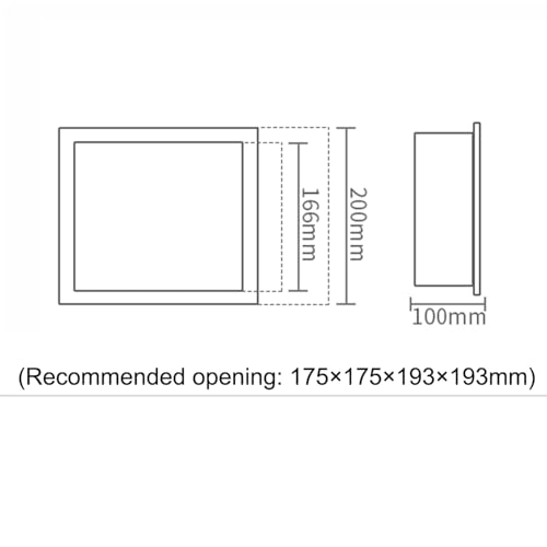 Basurero empotrado acero inoxidable con tapa abatible miniatura 2