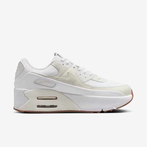 Nike Air Max 90 LV8 Women's Shoes (FD4328-111, White/Soft Pearl/Platinum Tint/Sail)3