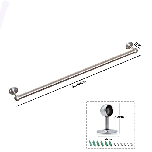 Toallero de pared inoxidable para secar toallas grandes 7