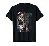 Disney Pirates of the Caribbean Captain Jack Ornate Poster T-Shirt