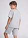 Cakaner Tween Boy's Casual 2 Piece Outfit Short Sleeve Crew Neck Top and Elastic Waist Shorts Size 11 12