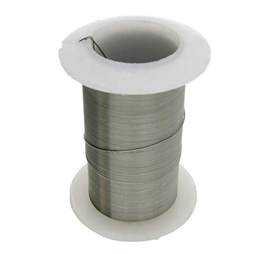 Image of The Beadsmith Wire Elements 28-Gauge Lacquered Tarnish-Resistant Copper Wire for Jewelry Making, 40 Yard, 36.58 Meter Spool (Hematite Color)