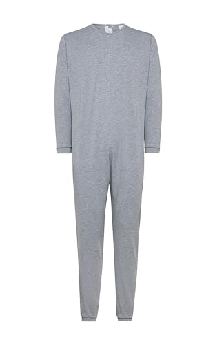 Confezioni_Emy Pyjama intégral médical unisexe – Grenouillère adulte coton 100%