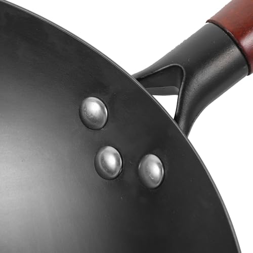 Wok con Mango de Madera Antiadherente VICASKY miniatura 7