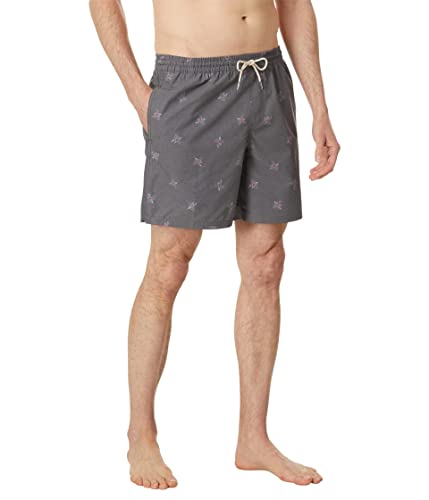 Short de bain Quiksilver Small Pedals Volley 17 pouces noir pour homme taille SM
