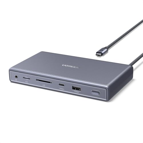 UGREEN USB4 Docking Station, 2 Displays 4K@120Hz für MacBook ohne Treiber – Ansicht 1