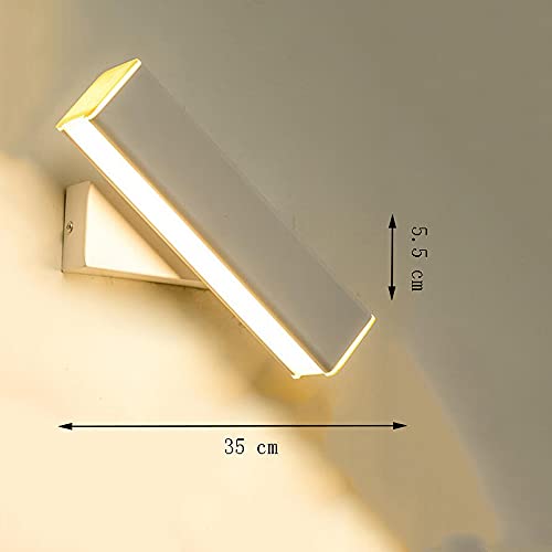 Lampe de lecture LED 16W blanche liseuse orientable 350° pour chevet - 5