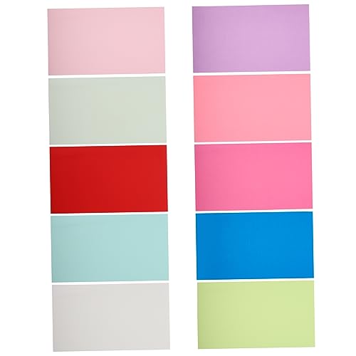 KALLORY 10 Stück Jelly Lederset Glitzerleder